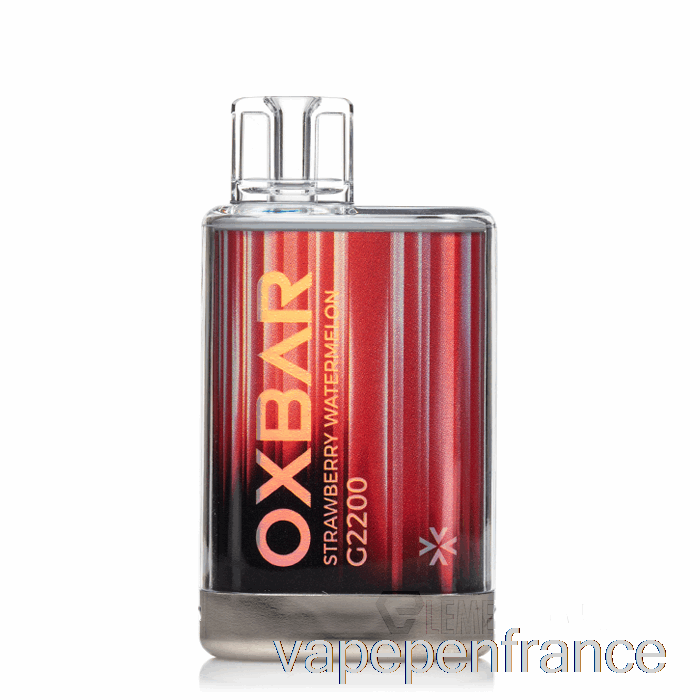 Stylo Vape Jetable à La Fraise Et à La Pastèque Oxbar G2200